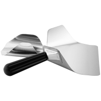 Szufelka łopatka do nakładania frytek popcornu ze stali 200x230 mm