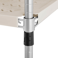 Regał metalowy magazynowy 4 półki ażurowe z nakładkami do 600 kg 180x45x180 cm