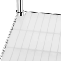 Regał warsztatowy druciany 4 półki + 4 maty do 1 t 1000 kg 120x60x180 cm