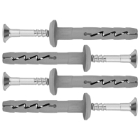 Dozownik łokciowy ścienny do płynu do dezynfekcji rąk z butelką 1l