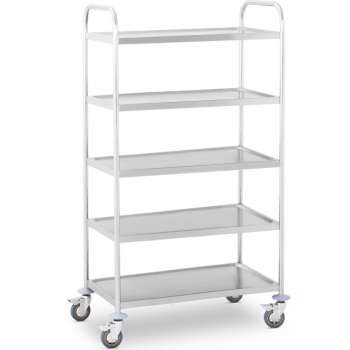 Wózek kelnerski HoReCa stalowy 5 półek