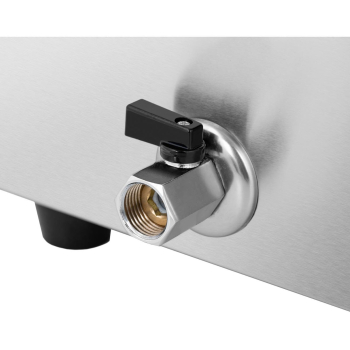Bemar podgrzewacz gastronomiczny z kranem i osłoną 1800 W 6x GN 1/3 gł. 100 mm 22.8 l