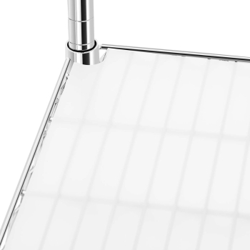 Regał magazynowy ażurowy 4 półki + 4 maty do 1 t 1000 kg 150x60x180 cm