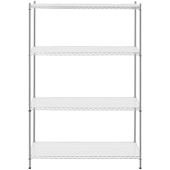 Regał warsztatowy druciany 4 półki + 4 maty do 1 t 1000 kg 120x60x180 cm
