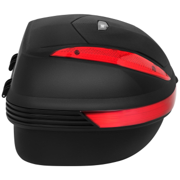 Kufer bagażnik centralny motocyklowy na 1 kask z płytą montażową 38 l