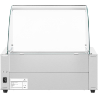 Podgrzewacz grill rolkowy do parówek hot-dogów z osłoną - 11 rolek 1100 W