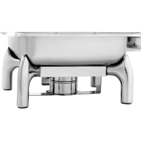 Podgrzewacz do potraw stołowy na pastę z pokrywą z okienkiem GN 2/3 5.3 l