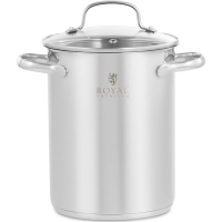 Garnek do szparagów makaronu homarów z wkładem pokrywką 4 l 215 mm