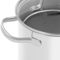 Garnek do szparagów makaronu homarów z wkładem pokrywką 4 l 215 mm