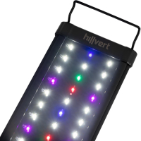 Lampa oświetlenie LED do akwarium wzrostu roślin pełne spektrum 78 diod 60 cm 18 W