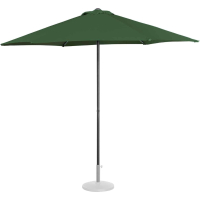 Parasol ogrodowy tarasowy okrągły śr. 270 cm zielony