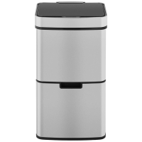 Kosz na śmieci automatyczny bezdotykowy z czujnikiem ruchu 30 cm - 3 kosze 62 l