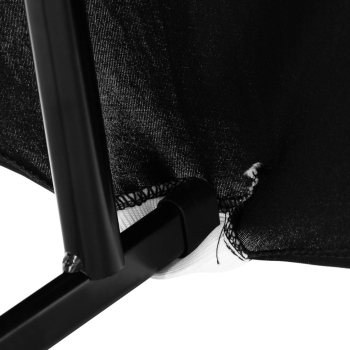 Pokrowiec elastyczny uniwersalny na ławkę 182 x 28 cm czarny