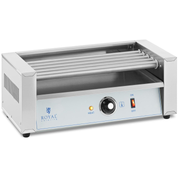 Podgrzewacz grill rolkowy do parówek hot-dogów - 5 rolek 500 W