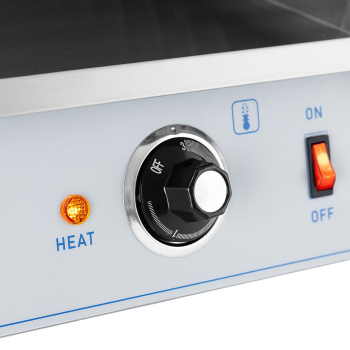 Podgrzewacz grill rolkowy do parówek hot-dogów z osłoną - 11 rolek 1100 W