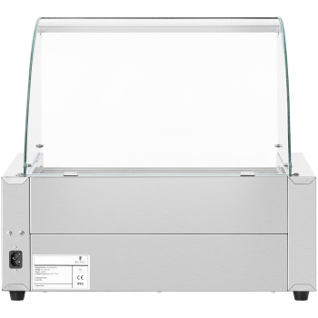 Podgrzewacz grill rolkowy do parówek hot-dogów z osłoną - 11 rolek 1100 W