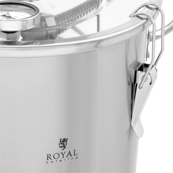 Destylator destylarka ze stali nierdzewnej z termometrem alkoholomierzem 20 l