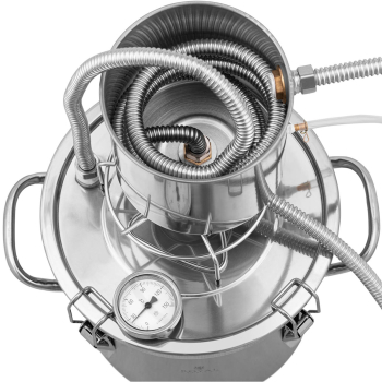 Destylator destylarka ze stali nierdzewnej z termometrem 12 l