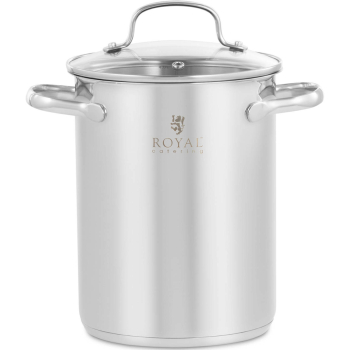 Garnek do szparagów makaronu homarów z wkładem pokrywką 4 l 215 mm