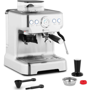Ekspres ciśnieniowy do espresso z młynkiem akcesoriami 20 bar 2.5 l 1450 W
