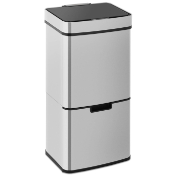 Kosz na śmieci automatyczny bezdotykowy z czujnikiem ruchu 30 cm - 3 kosze 72 l