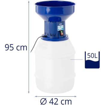 Śrutownik młynek rozdrabniacz do mielenia zboża 50 l 30-210 kg/h 1.6 KM