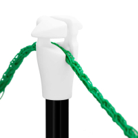 Siatka elektryzująca ogrodzenie ochronne hodowlane dla kur drobiu 1,25 x 25 m