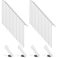 Siatka elektryzująca ogrodzenie ochronne hodowlane dla kur drobiu 1,25 x 25 m