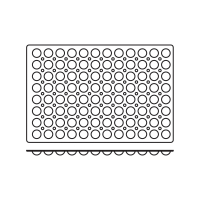 Foremki silikonowe nieprzywierające do pieczenia SEMI-SPHERE 600x400mm Hendi 676325