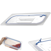 Pokrywka z uszczelką silikonową do pojemników GN 1/1 - HENDI 881804