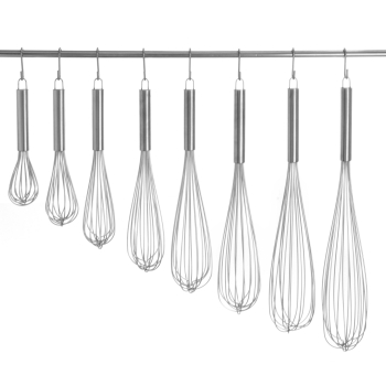 Rózga trzepaczka stalowa 8 wrzecion dł. 300 mm - Hendi 510100