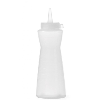 Dyspenser dozownik do sosów zimnych Easy Squeeze 300ml przeźroczysty - Hendi 558386