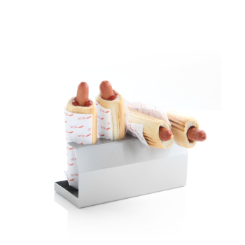 Stojak ekspozytor stalowy do Hot Dogów - Hendi 630648