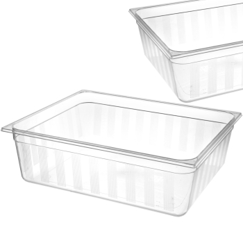 Pojemnik spożywczy z tritanu BPA free GN 2/1 wys. 200 mm - Hendi 869154