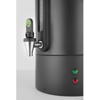 Warnik podgrzewacz do kawy z niekapiącym kranem czarny Concept Line 10 l - Hendi 211458