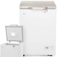 Zamrażarka skrzyniowa klapowa energooszczędna klasa A+ 105 W 93 l - Hendi 235904