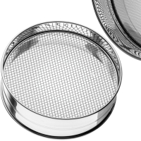 Sito do przesiewania mąki na ciasto 2.2 x 2.2 mm śr. 350 mm - Hendi 637166