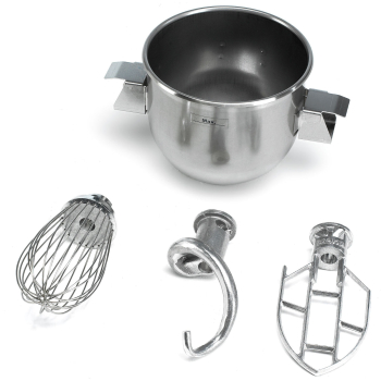 Zestaw redukcyjny do miksera planetarnego BE-40 - dzieża 20 l + 3 narzędzia - Sammic 1500242