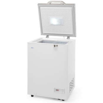 Zamrażarka skrzyniowa klapowa energooszczędna klasa A+ 105 W 93 l - Hendi 235904