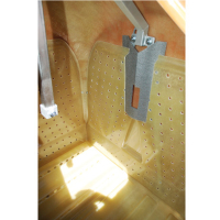 Kontener pojemnik laminatowy na odpady śmieci BIO odpadki spożywcze - brązowy 2.1 m3