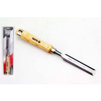 DŁUTO CR-V 20MM Z DREWNIANĄ RĄCZKĄ