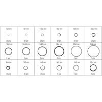 ZESTAW ORINGÓW GUMOWYCH 225SZT
