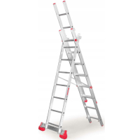 DRABINA TRZYELEMENTOWA 3X15 SZCZEBLI ST450/3N