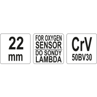 KLUCZ DO SONDY LAMBDA 22MM