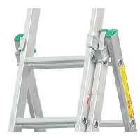 DRABINA ALUMINIOWA 3-ELEMENTOWA 841CM 12+12+12 SZCZEBLI