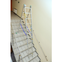 DRABINA ALUMINIOWA 3-ELEMENTOWA 954CM 14+14+14 SZCZEBLI