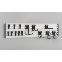 ZESTAW WIESZAKÓW Z LISTWAMI VERSA TRACK, 20 ELEMENTÓW