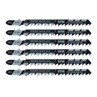 Brzeszczot do wyrzynarki do drewna T144D 5szt. EPM E-540-0020