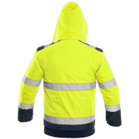 KURTKA OCIEPLANA 2W1 ŻÓŁTA CXS LUTON ROZMIAR XXL