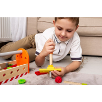 ZESTAW NARZĘDZI DREWNIANYCH DLA DZIECI